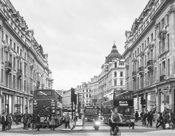 Iconic Regent Street, London